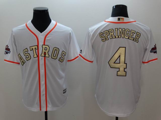 2017 world championship Houston Astros gold jerseys-014